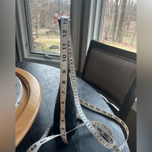 Tall Black Bud Vase - Picture 4 of 4